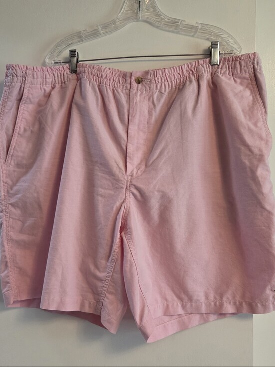 Polo Ralph Lauren Other - POLO RALPH LAUREN Mens Pink Elastic Waist Shorts 2XB